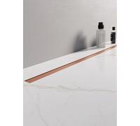 New Trendy Visio Slim Copper Brushed desagüe lineal 70 cm OL-0097