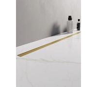 New Trendy Visio Slim Gold desagüe lineal 80 cm dorado OL-0083