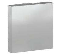 New Unica Tapa para mecanismo (Aluminio, Plástico, Colocar)