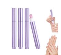 New Upgraded 3-in-1 Nail Care Pen,Cuticle Oil Pen for Nails,Cuticle Pusher Nail Oil with Ceramic Tip for Hangnails,Dry & Damaged Nails,Moisturize Strengthen Brighten Nails Care (3Pcs)