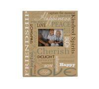 New View Gifts Álbum de fotos con marco frontal, capacidad para 208 fotos de 10 x 15 cm