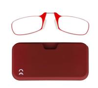 NEW VISION Gafas De Lectura Estuche Compacto Universal - Unisexo Hombres Mujeres - Gafas De Lectura Compactas Y Livianas Con Tecnología Flex-fit, NV1171 (ROJO, 1)