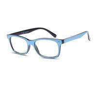 NEW VISION Gafas Presbicia Hombre, Estilo CláSico, Marcos Ligeros, ProteccióN UV400 Gafas De Lectura, Gafas Para Ordenador Hombre Mujer NV056 (Celeste, 2.50)
