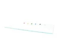 New Wave U.Go Anywhere Tempered Glass Palette, Large Measures 9 x 13.5 Inches, Clear (00344)
