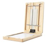 New Wave U.Go Plein Air Anywhere Pochade Box, Ultra Lightweight Baltic Birch Wood with Stainless Steel and Aluminum Construction, Small Measures 6 x 8 x 1.25 Inches (00703)