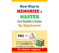 New Way to MEMORIZE & MASTER 2x2 Rubik’s Cube By Signboard: No Need to Remember Boring Letter Algorithm | For Beginners of All Ages (Rubik's Cube Series)