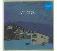 New West Records James McMurtry The Horses and The Hounds Texas Edition - Vinilo opaco azul con remolino blanco y azul