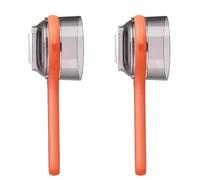 New with Box Storage Kitchen Special Fruitpeeler, 2026 New With Box Storage Kitchen Special Fruit peeler, Built-In Peel Case & Sharp Blade，for Home Kitchen，Camping，Travel Prep (2PCS Orange)