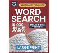 New Word Search Book for Adults: Challenging Word Search Puzzles for Adults and Seniors