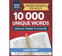 New Word Search Puzzle Book for Adults: Relaxing Large Print Word Search Puzzles to Boost Memory and Focus