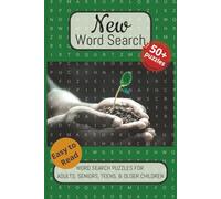 New Word Search Puzzle Book: Word searches with easy to read print about the New, Beginnings, the Latest, Current, and More. 6x9 inches, 110 pages. ... Gift for Vacations, Holidays and Free Times.