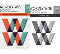 NEW Wordly Wise 3000® 3rd Edition Grade 10 SET -- Student Book 10 and Answer Key 10 (Systematic Academic Vocabulary Development)
