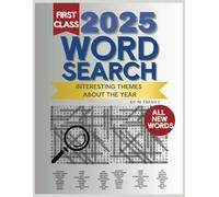 New Words Word Search for Adults: 60+ Print Puzzles with Interesting Themes about the Year: Word Search for Adults