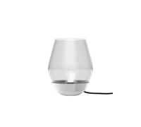 New Works - Bowl Lámpara de Sobremesa Stainless Steel/Smoked