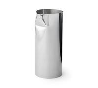 New Works Jarra Pleat Acero inoxidable