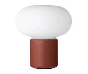 New Works Lámpara de mesa portátil Karl-Johan Earth red