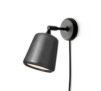New Works Lámpara de pared Material Black marble