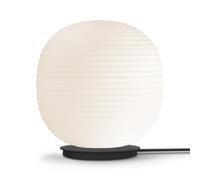 New Works Lámpara de pie Lantern Globe large Frosted White opal glass