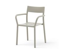 New Works Silla con reposabrazos May Armchair Outdoor Light Grey