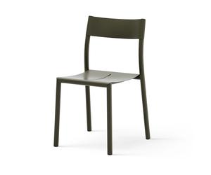 New Works Silla May Chair Outdoor Dark Green