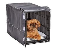 New World modelo BCVR-22GY Funda para jaula de perro, funda de privacidad para jaulas New World, apta para lavadora y secadora, diseño en color gris claro