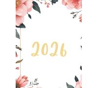 NEW YEAR Calendar. 500-Page Organiser. Full 365 Days. Stay organized, inspired, and in control. Elegant Daily Planner for Women. Daily, monthly and ... interior with Eco Cream Paper. Matt Cover.