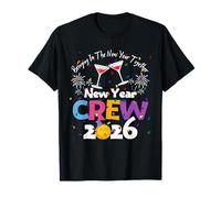 New Year Crew 2026 Family Bringing in The New Year Together Camiseta