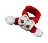 New Year Dog Scarves, Puppy Neck Warmer, Dogs Knit Scarf, Year Of The Snake, Dog Costumes Winter, Pet Scarves Medium Large, Festive Dog Accessories, Warm Pet Scarves for Neck