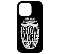 New Year Resolution? Grow More Beard Meme Carcasa para iPhone 14 Pro MAX