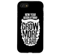 New Year Resolution? Grow More Beard Meme Carcasa para iPhone SE (2020) / 7/8