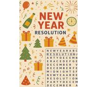 New Year Resolution: Word Search Book For All Ages
