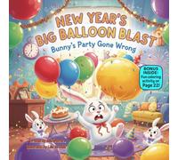 New Year’s Big Balloon Blast: Bunny’s Party Gone Wrong: A Laugh-Out-Loud Rhyming Picture Book About Friendship, Fixing Mistakes, and New Year Fun