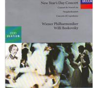 New Year's Day Concert Concert Du nouvel An neujahrskonzert concerto di Capodanno Wiener Philharmoniker Willi boskovsky decca 1991