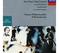 New Year's Day Concert Concert Du nouvel An neujahrskonzert concerto di Capodanno Wiener Philharmoniker Willi boskovsky decca 1991