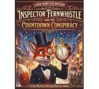 New Year's Mystery: Inspector Fernwhistle and the Countdown Conspiracy: A Whiskerville Mystery - An Interactive New Year's Eve Coloring Book for ... Coloring books with cozy detective story)