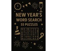 New Year's Word Search Puzzle Book