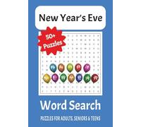 New Years Word Search Puzzle Book: Word Searches with Easy Read Print about New Year, New Years Eve, New Years Party and More | 6x9 inches 110 pages | ... Gift for Vacations,Holidays, and Free Times.