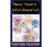 New Years Word Search Puzzle Book: Word searches with easy to Read Print about New Years, Holidays, Celebrations and More { 6x9 inch es, 110 pages} ... Gift for Vacations, Holidays and Traveling.