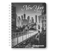New York 2025 - Diary - Buchkalender - Taschenkalender - 16,5x21,6: Diary