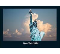 New York 2026 Fotokalender DIN A4: Monatskalender mit Bild-Motiven aus Orten und Städten, Ländern und Kontinenten