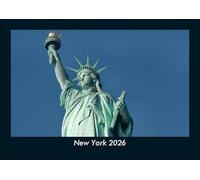 New York 2026 Fotokalender DIN A5: Monatskalender mit Bild-Motiven aus Orten und Städten, Ländern und Kontinenten