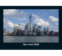 New York 2026 Fotokalender DIN A5: Monatskalender mit Bild-Motiven aus Orten und Städten, Ländern und Kontinenten