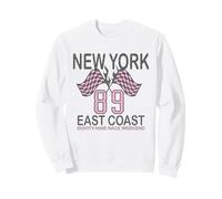 New York 89 East Coast Race Weekend Checkered Flag Sudadera