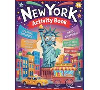 New York Activity Book for Teens and Adults: Travel Activities: Mazes, Coloring, Word Searches, Dot-to-Dot, Logic Puzzles, and More. Includes Fun Facts About NYC! (World Explorer Activity Books)