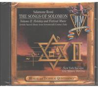 New York Baroque - Rossi;Songs Solomon Vol.2