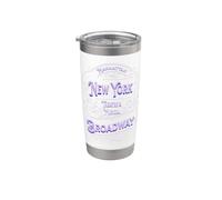New York Broadway Show America Musical Theater USA Vaso térmico de acero inoxidable de doble pared