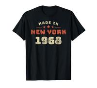 New York City 1968 Año de Nacimiento Estilo Retro Camiseta