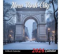 New York City 2026 Calendar: A year of skyline views and urban life