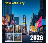 New York City 2026 Calendar: A year of skyline views and urban life