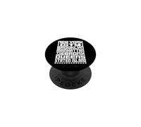 New York City 5 Boroughs Typography T Shirt NYC Graphic PopSockets PopGrip Adhesivo